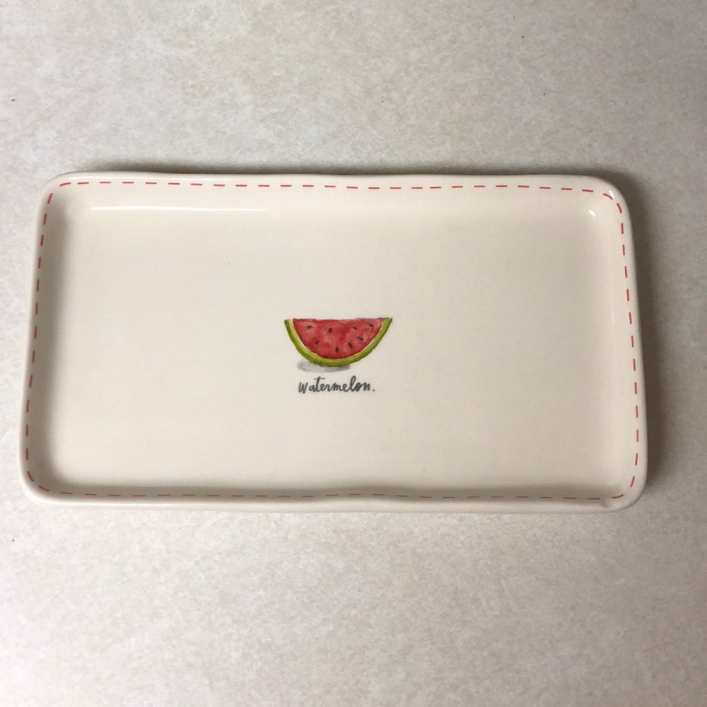 NWOT RAE DUNN “watermelon” tray